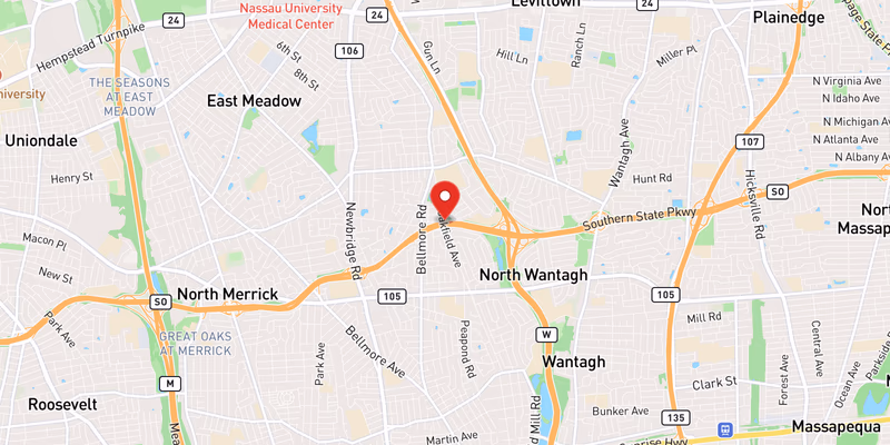 Map showing incident location at 40.7000, -73.5300