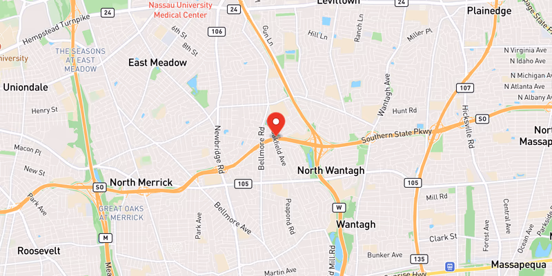 Map showing incident location at 40.7000, -73.5300