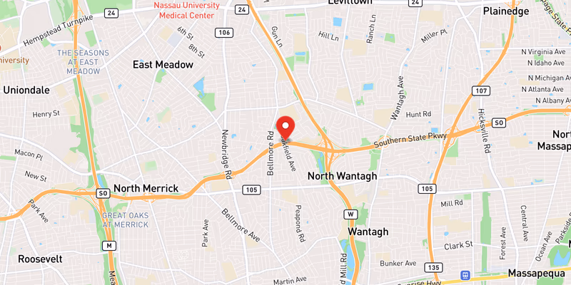 Map showing incident location at 40.7000, -73.5300