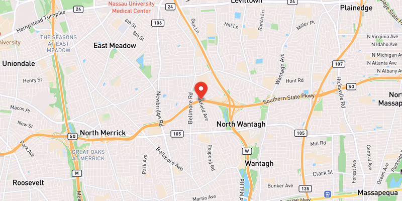Map showing incident location at 40.7000, -73.5300