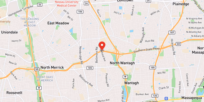 Map showing incident location at 40.7000, -73.5300