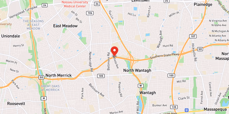Map showing incident location at 40.7000, -73.5300