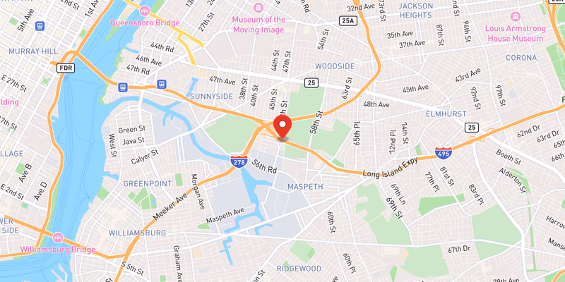 Overturned Tractor-Trailer Blocks All Eastbound Lanes on I-495 in Queens