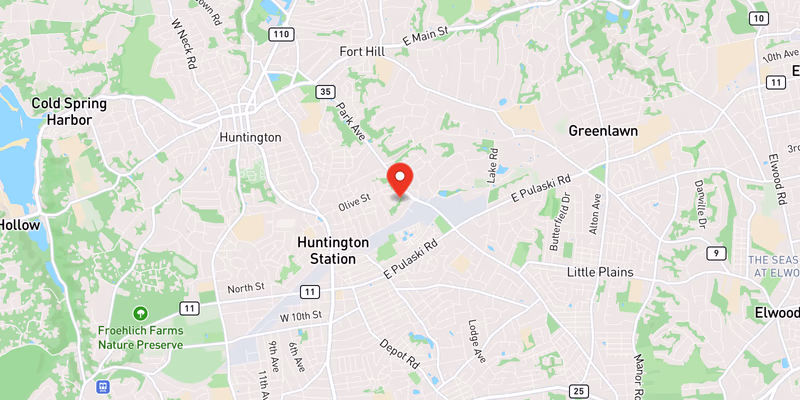 Map showing incident location at 40.8600, -73.4000