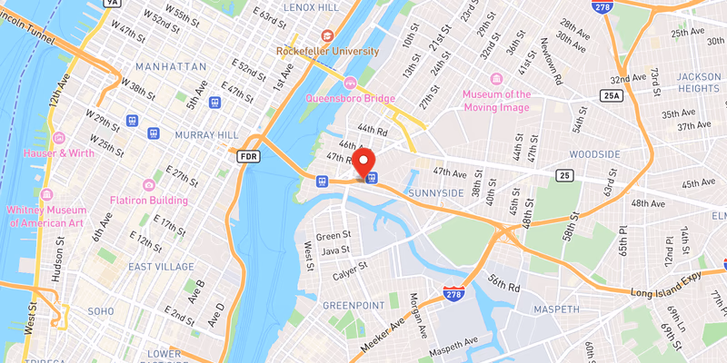Map showing incident location at 40.7415, -73.9491