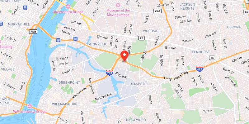 Vehicle Fire Blocks All Eastbound Lanes on I-495 in Queens — September 1