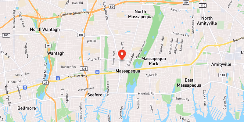 Map of Massapequa