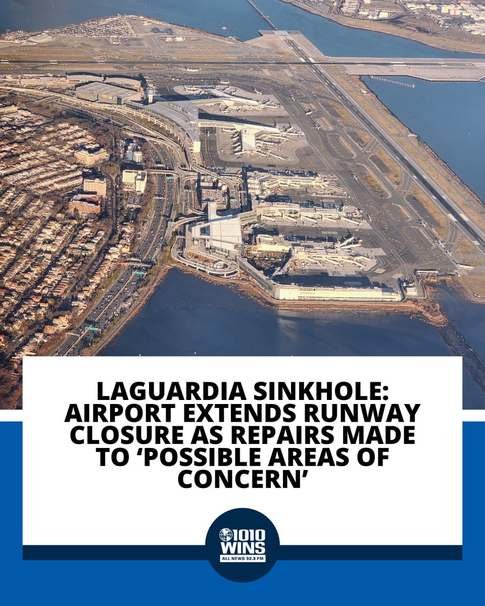 LaGuardia runway extended closure