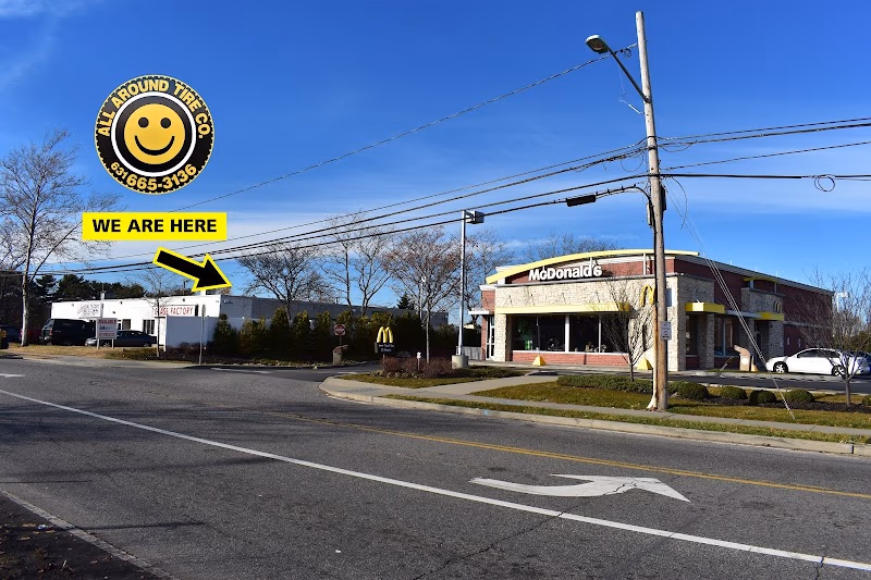 All Around Tire and NYS auto inspection — photo via Google